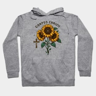 Corpus Christi Sunflower Hoodie